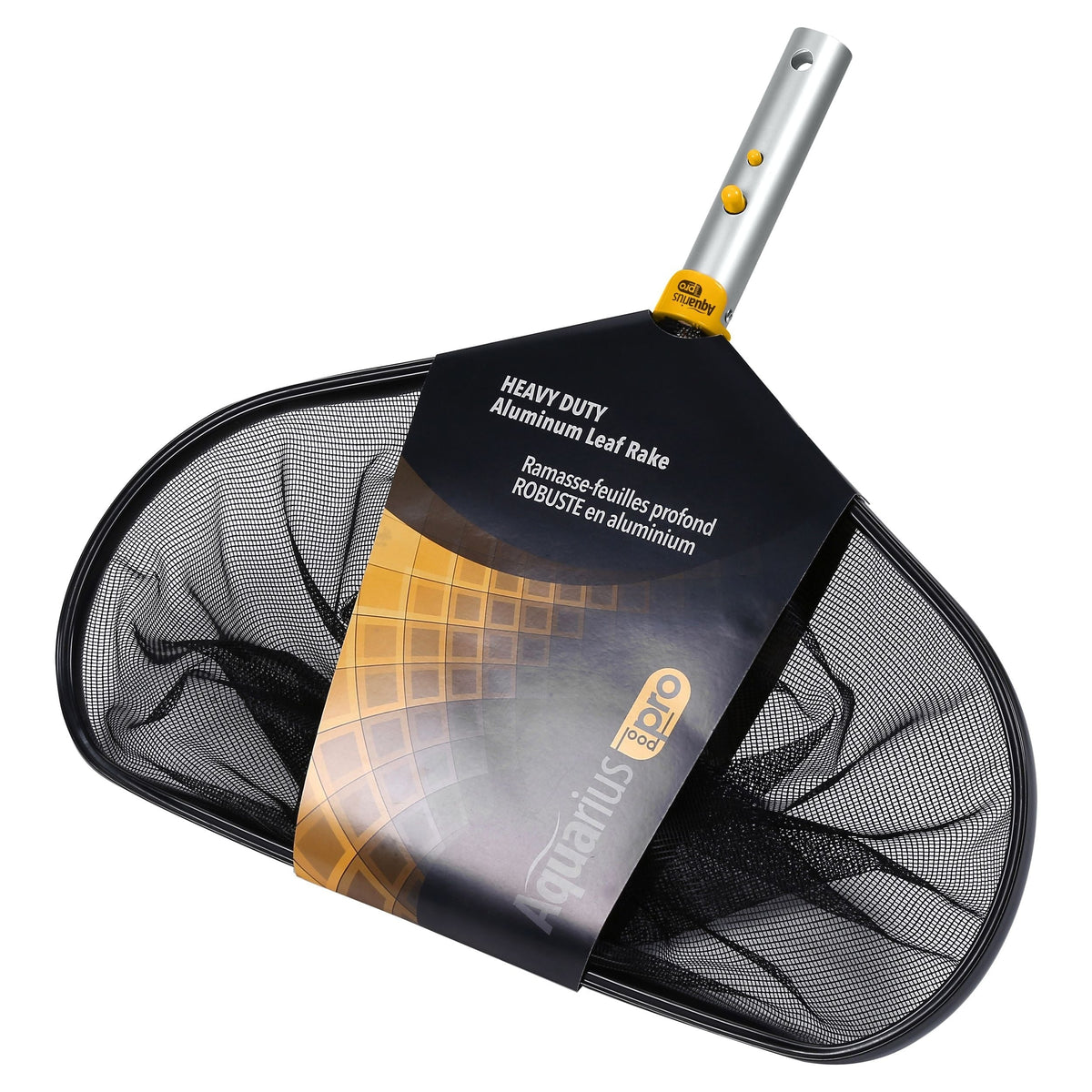 Deluxe Aluminum Swimming Pool Leaf Rake with Aluminum Handle F8G7 - product image 4