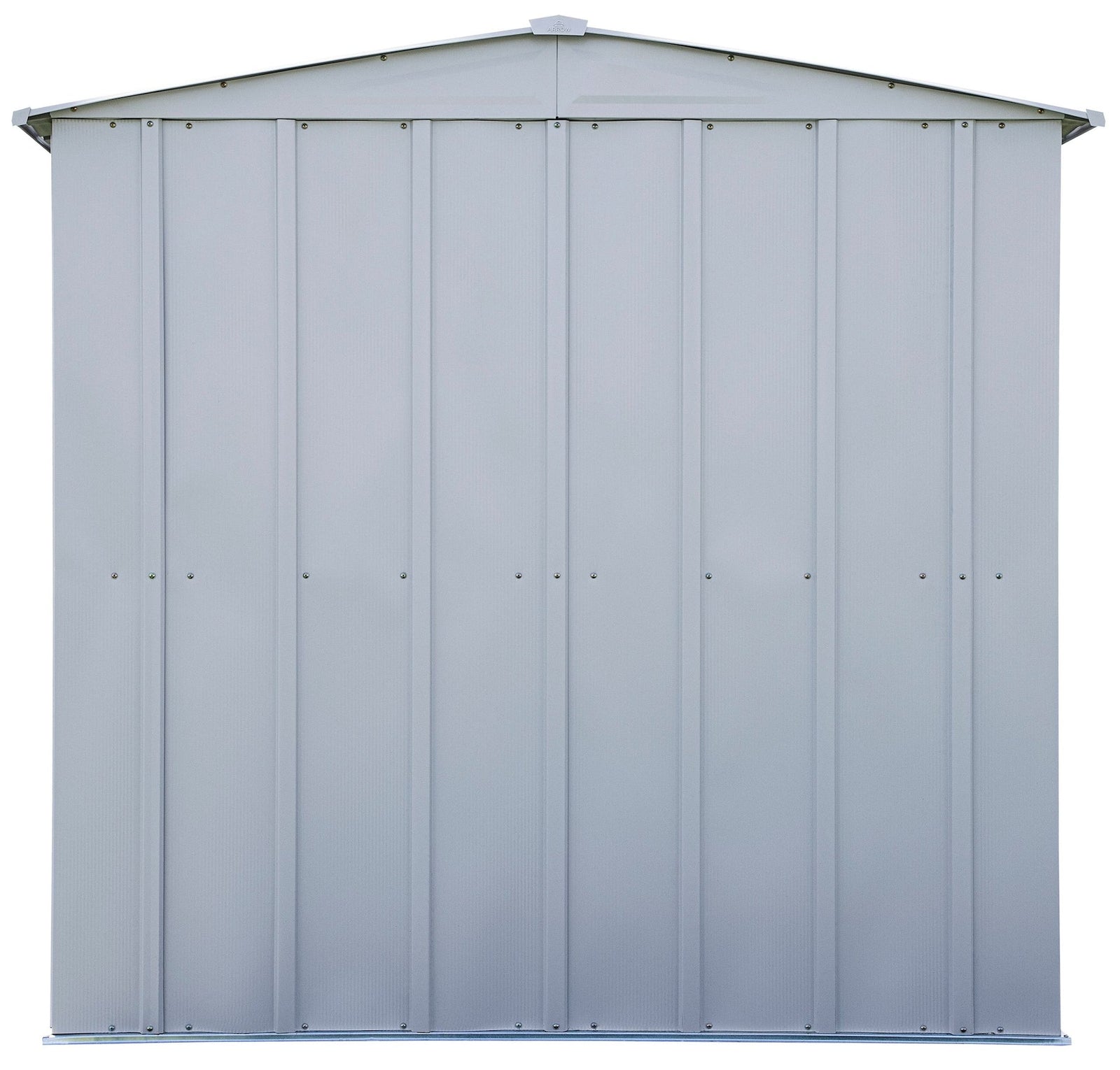 Classic Galvanized Steel Storage Shed, Flute Grey, 6-ft x 5-ft O1D1 - product image 7