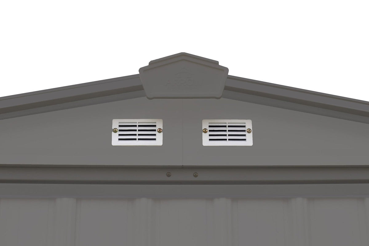 EZEE Galvanized Steel Storage Shed with Low Gable Roof, Charcoal, 6-ft x 5-ft Y9P8 - product image 2