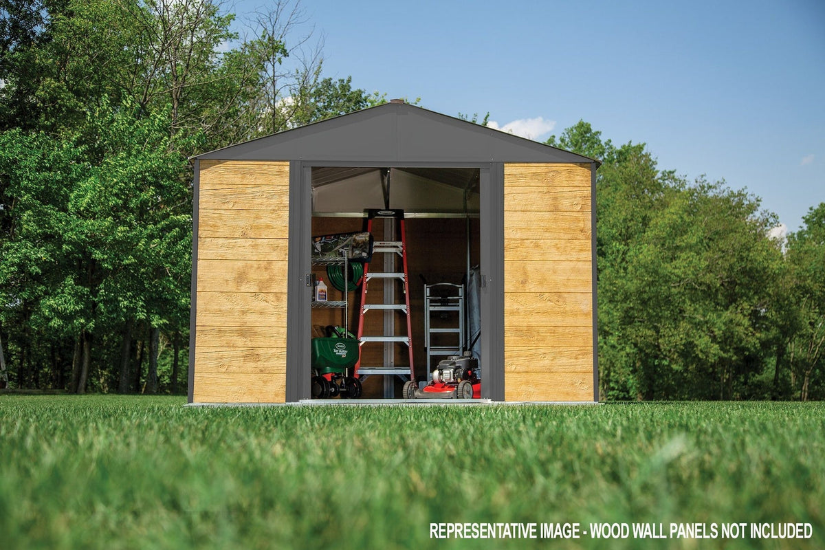 Ironwood Steel Hybrid Shed Kit, Anthracite, 10-ft x 8-ft X0U1 - product image 6