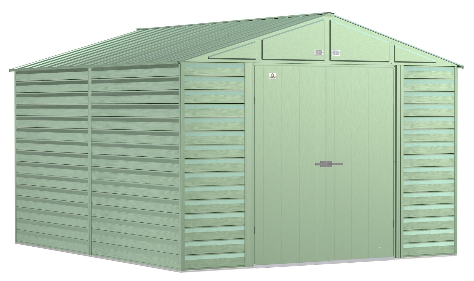 Select Galvanized Steel Storage Shed, Sage Green, 10-ft x 12-ft J1I1 - product image 2