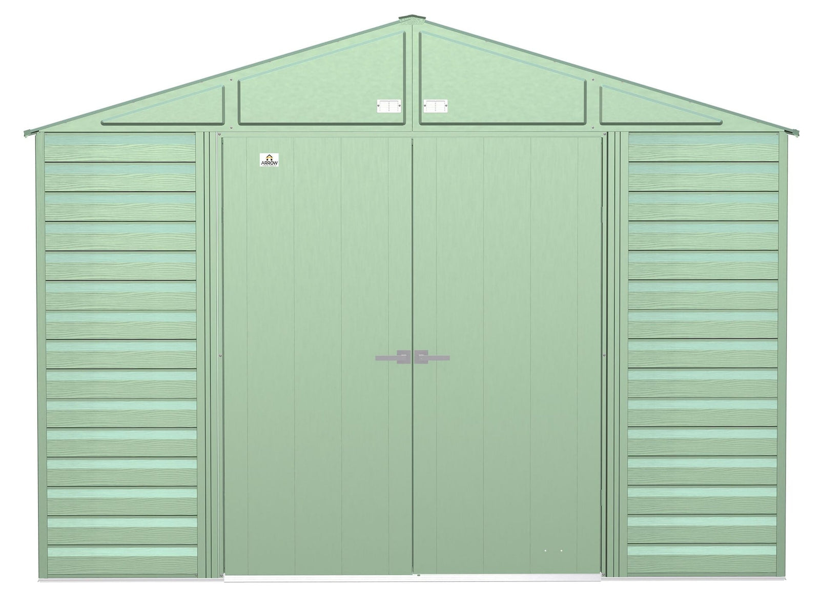 Select Galvanized Steel Storage Shed, Sage Green, 10-ft x 12-ft J1I1 - product image 3