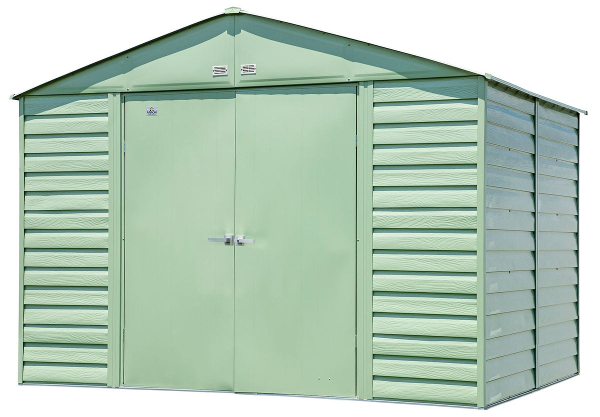Select Galvanized Steel Storage Shed, Sage Green, 10-ft x 8-ft Q3T2 - product image 4