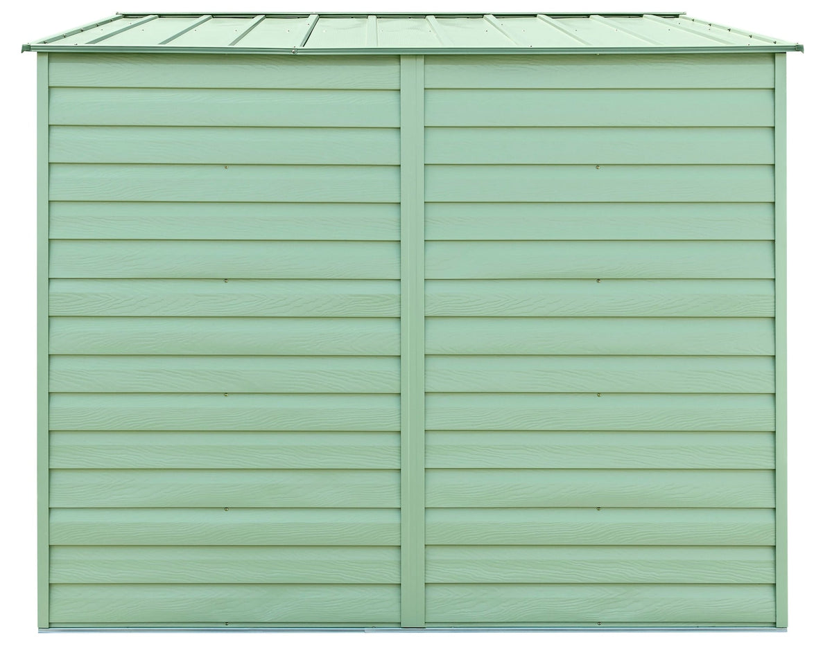 Select Galvanized Steel Storage Shed, Sage Green, 10-ft x 8-ft Q3T2 - product image 5