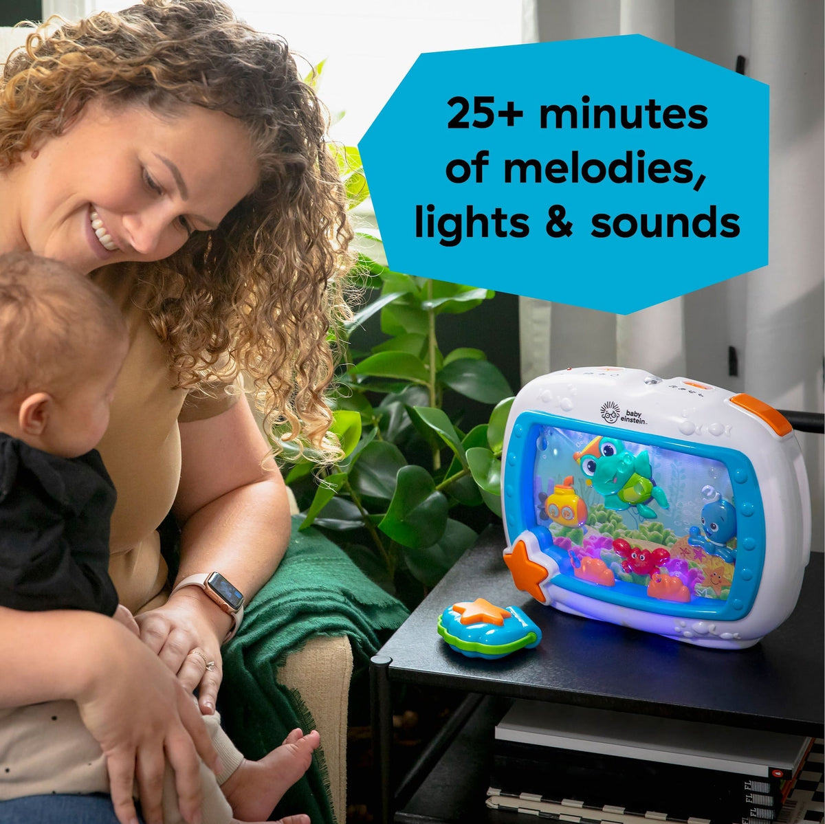 Baby Einstein Sea Dreams Soother Musical Crib Toy and Sound Machine B5G5 - product image 5