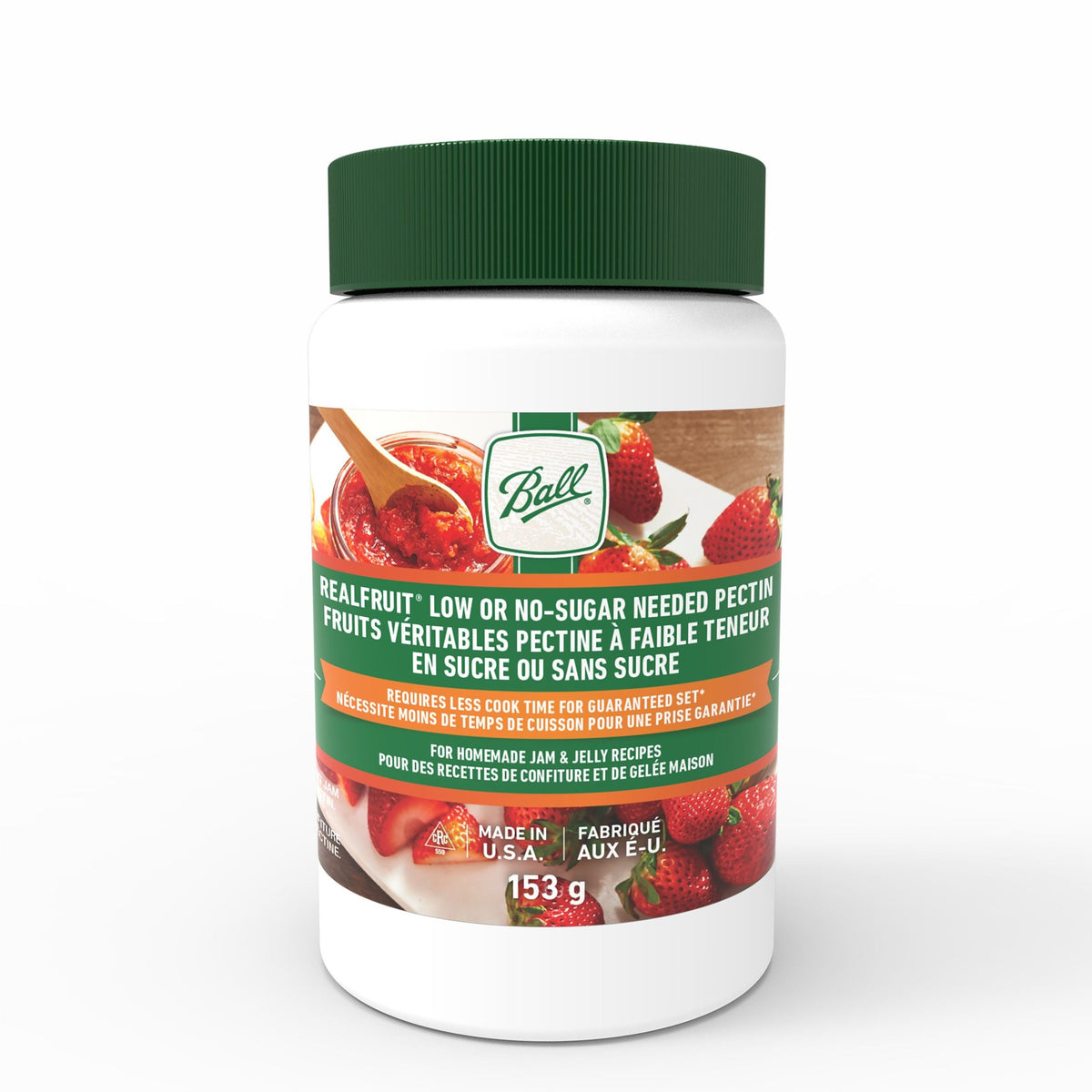 BALL RealFruit Low or No Sugar Needed Classic Pectin, 154-g for Jams and Jellies K4B9 - product image 1