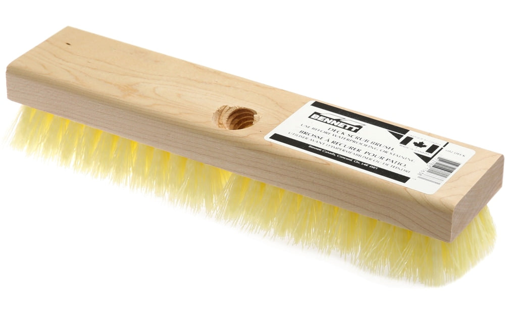 Female Threaded Deck Scrub Brush, 10-in K8K7 - product image 1
