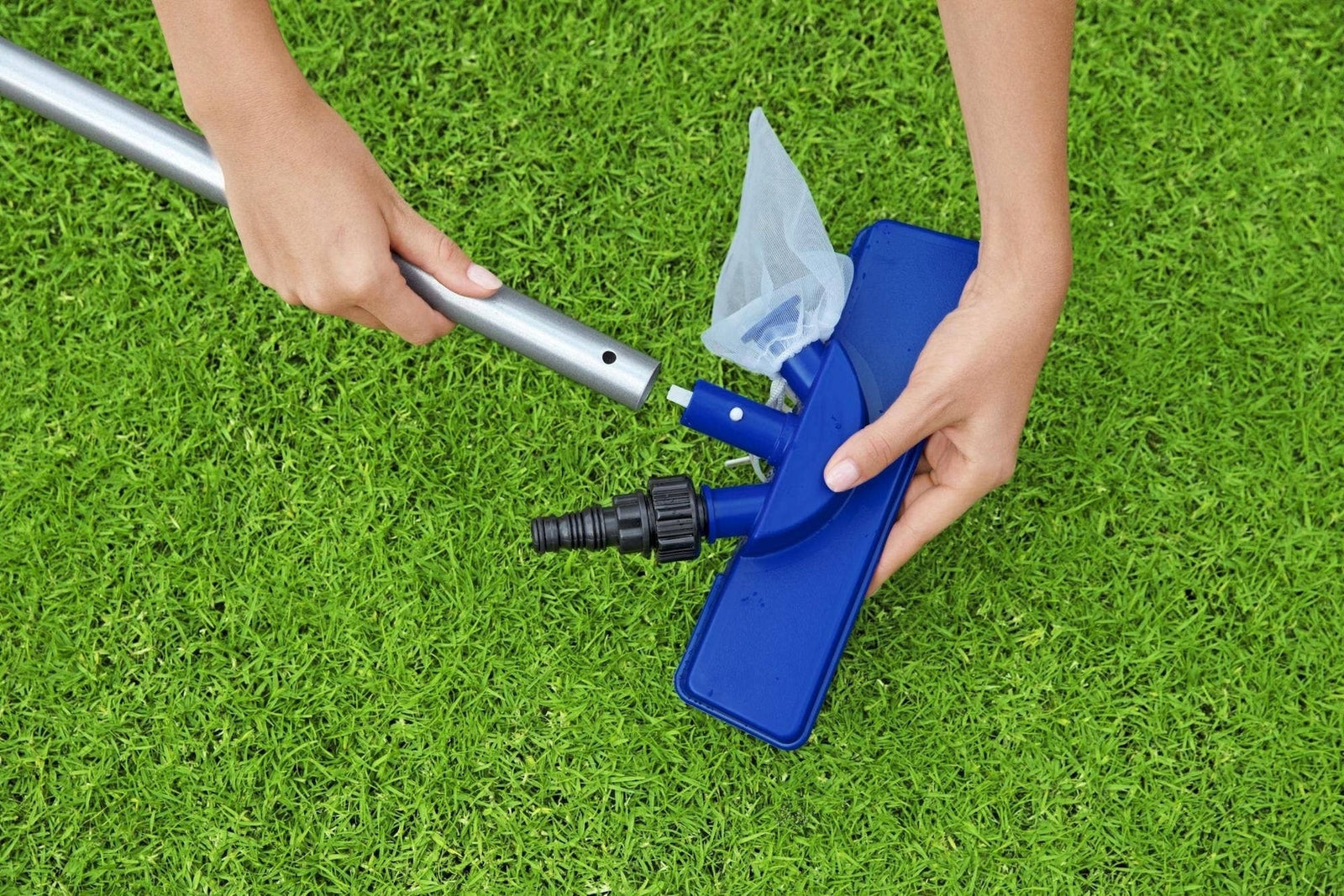 Pool Hydro Cleaning Above Ground Pool Maintanance Kit with Vacuum, Skimmer & Pole M4Q0 - product image 6