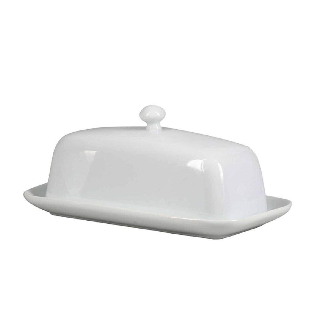 Porcelain Butter Dish with Knob M5R7 - product image 1
