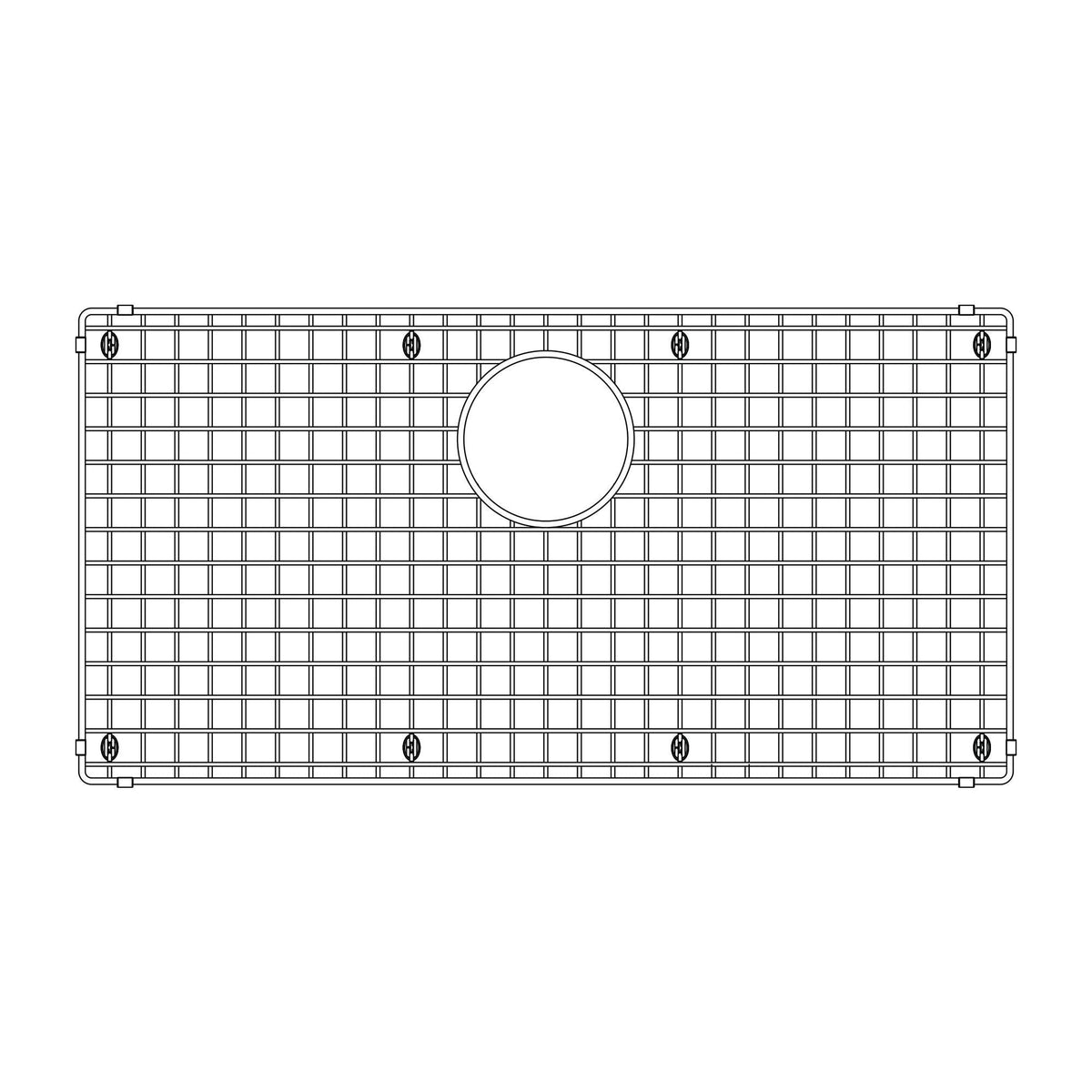 Stainless Steel Sink Grid for 32-in Single Bowl Sinks D0O1 - product image 1