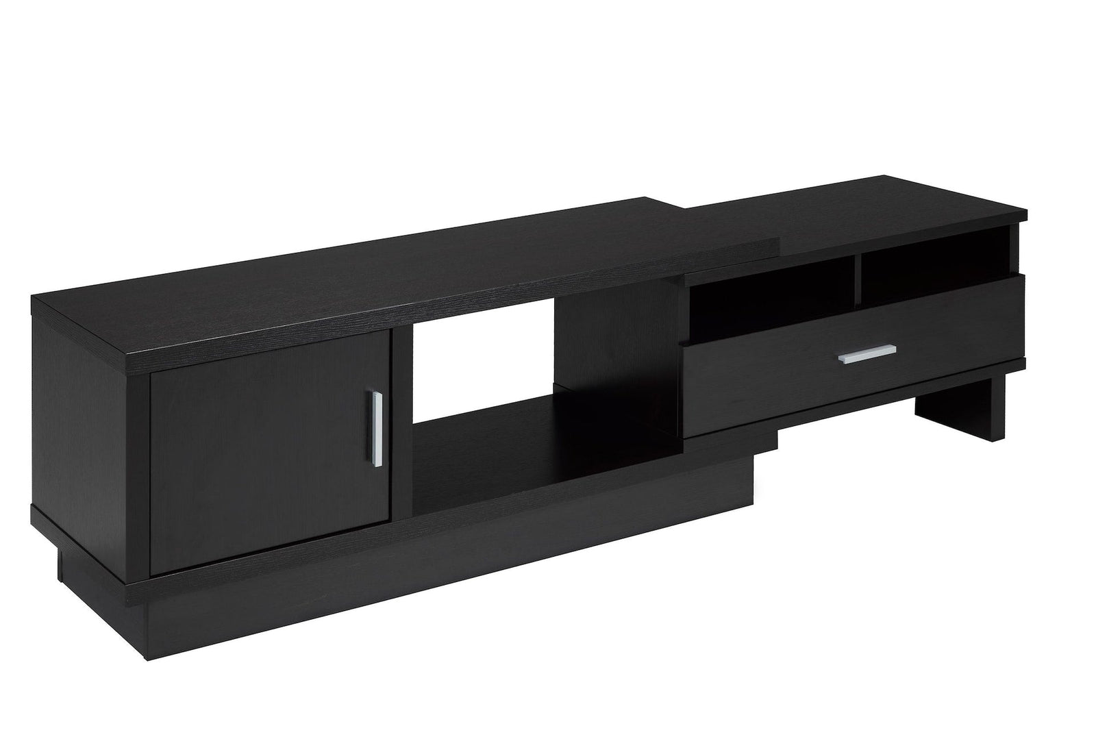 Darel 48-in Expandable Dark Cherry TV Stand with Storage Shelf and Cabinet Y0N2 - product image 2