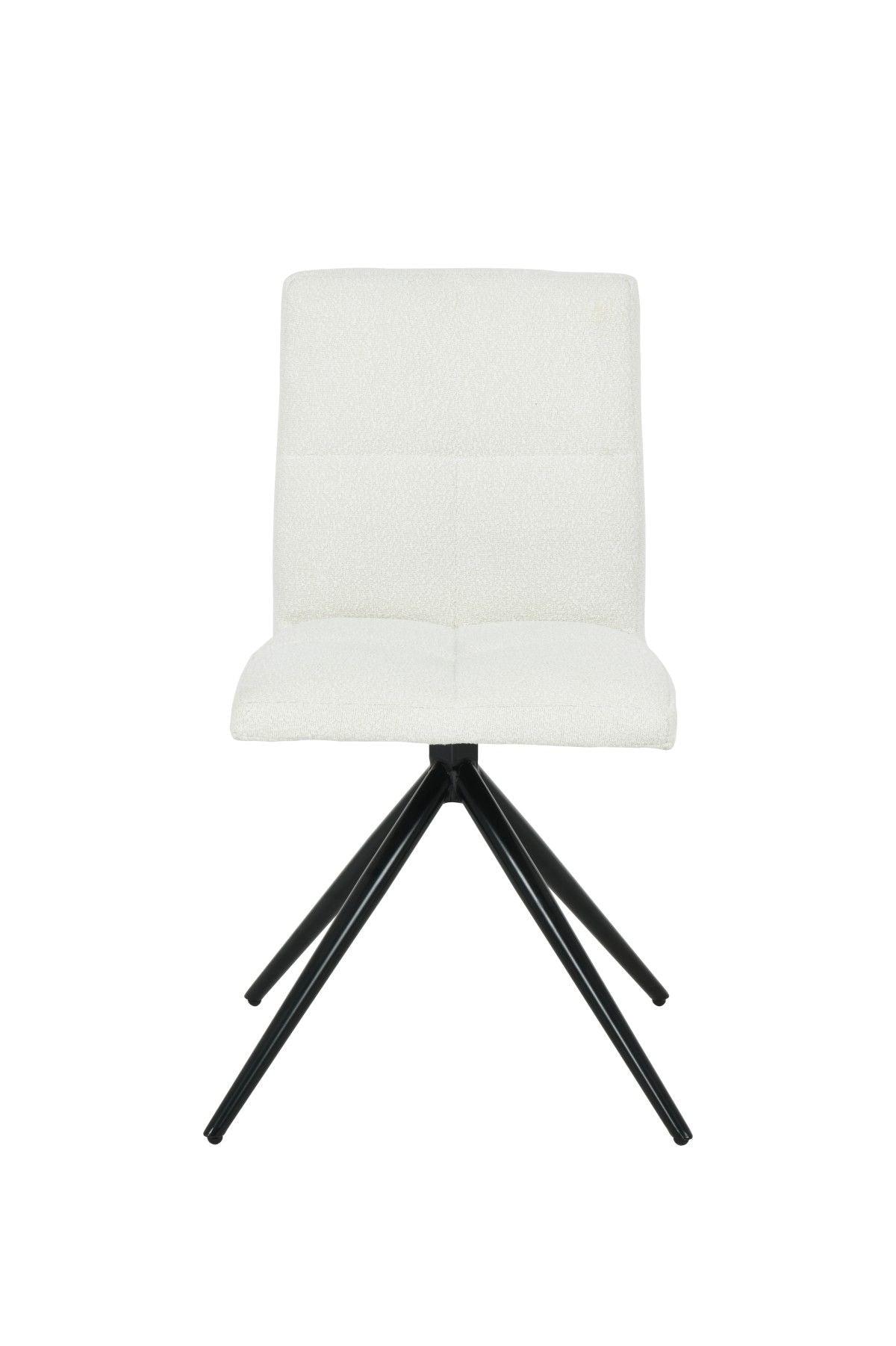 Ethan White Fabric Upholstered Armless Dining Chair, 2-pc S0S5 - product image 2
