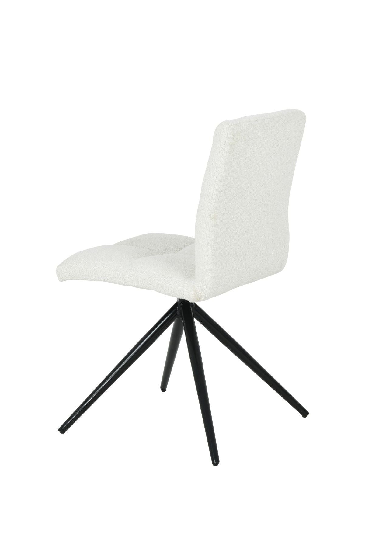 Ethan White Fabric Upholstered Armless Dining Chair, 2-pc S0S5 - product image 6