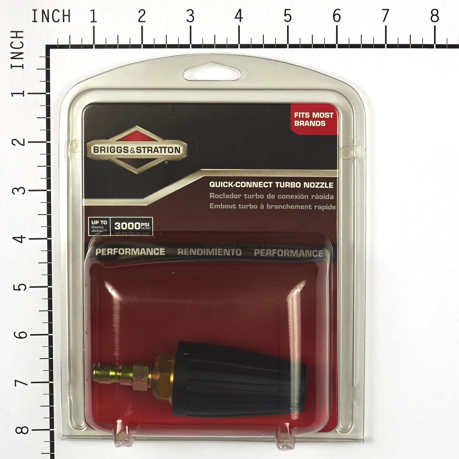 & Stratton 6195 Quick-Connect Turbo Spray Nozzle for Pressure Washers up to 3000 PSI S8W9 - product image 7