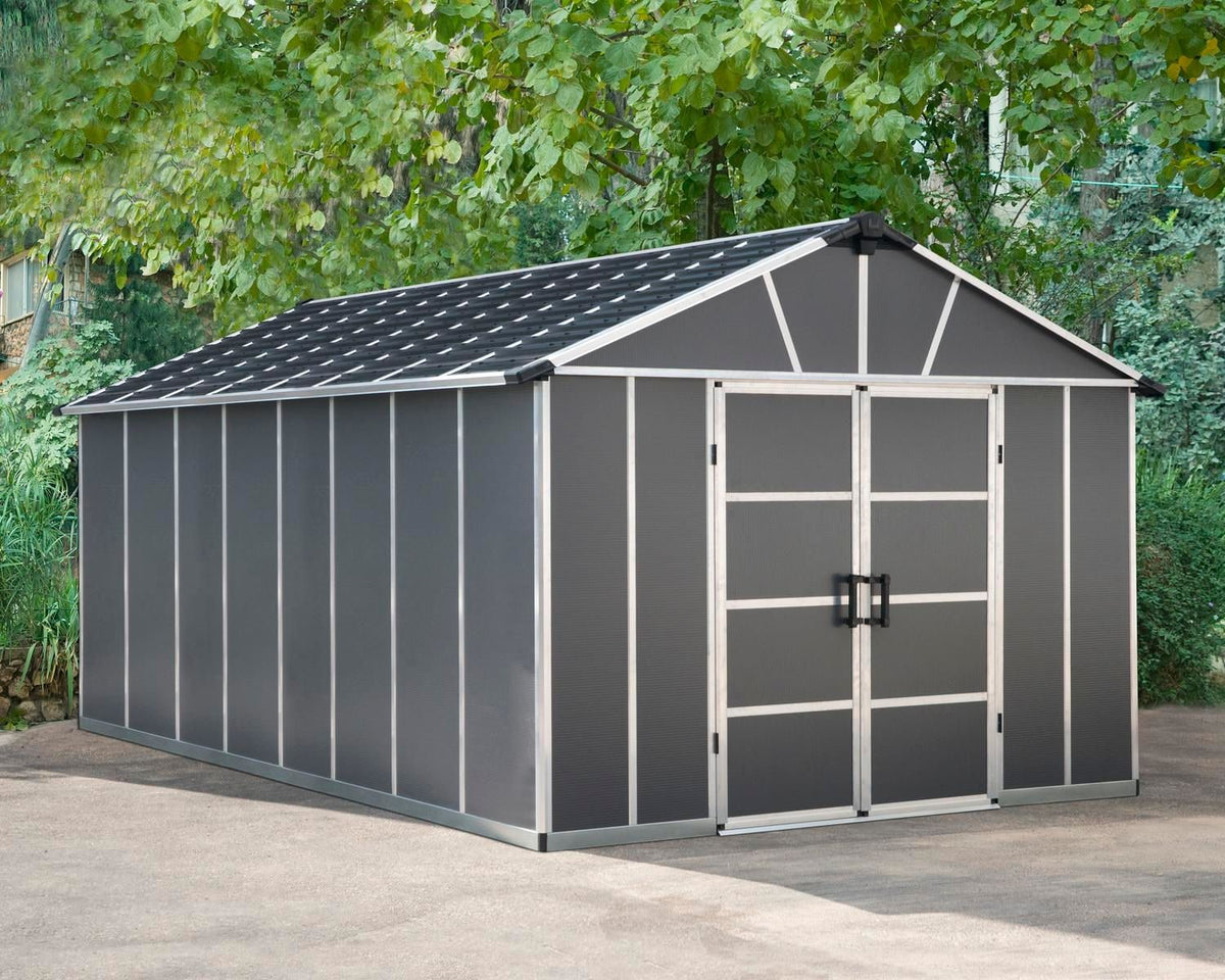 Yukon Multi-Function Polycarbonate Garage, 11x17-ft K1S5 - product image 2