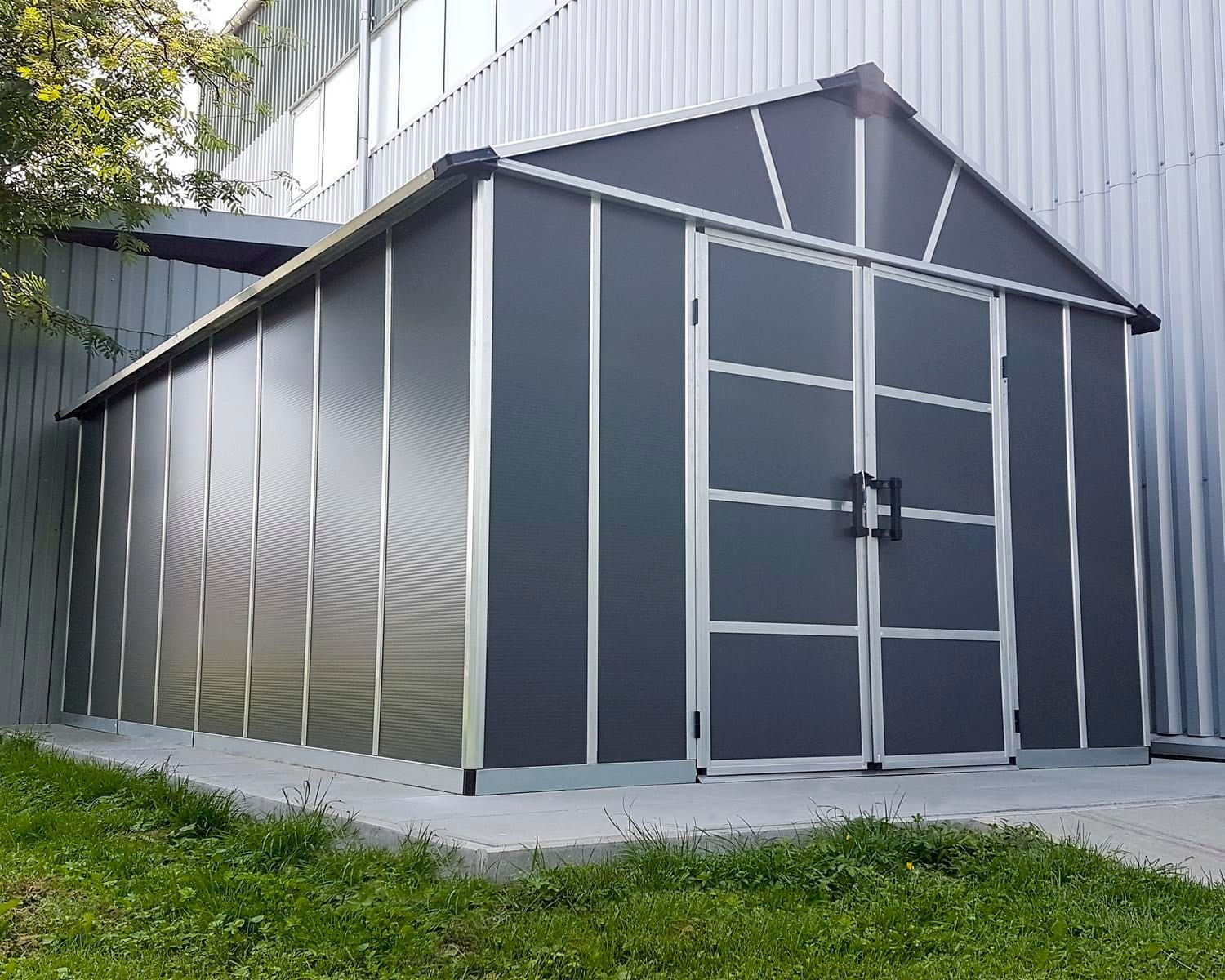 Yukon Multi-Function Polycarbonate Garage, 11x17-ft K1S5 - product image 3
