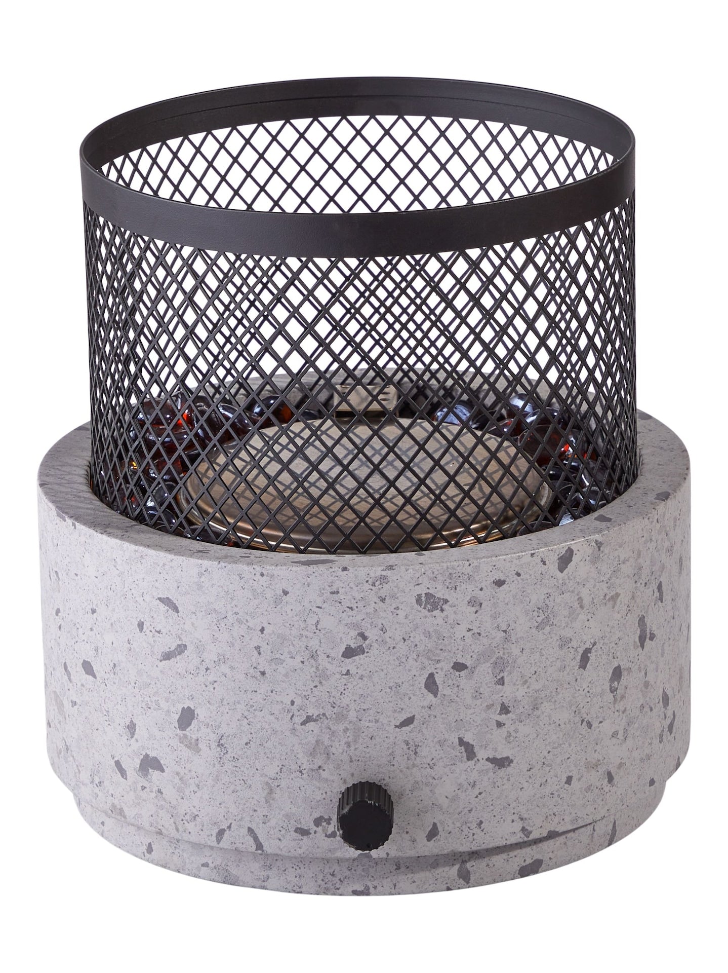 Cinder Round Outdoor Tabletop Gas Fire Pit, 11,000 BTU O0G7 - product image 2