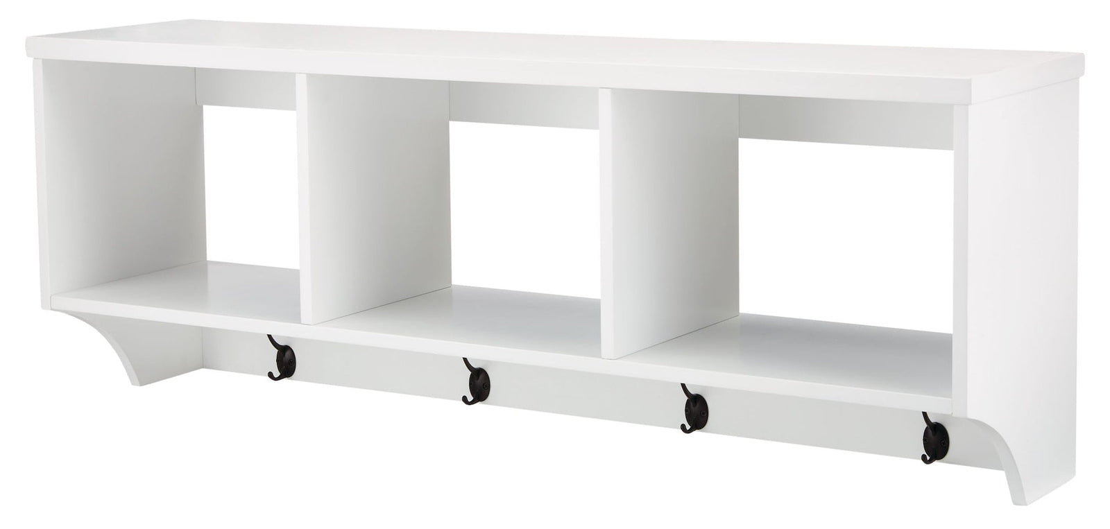 Overbrook Entryway Wall-Mount Organizer, White R3L7 - product image 1
