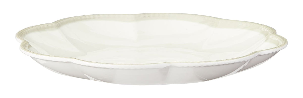 Scalloped Side Plate, BPA-free, Plastic, Ivory Colour Z7V1 - product image 2