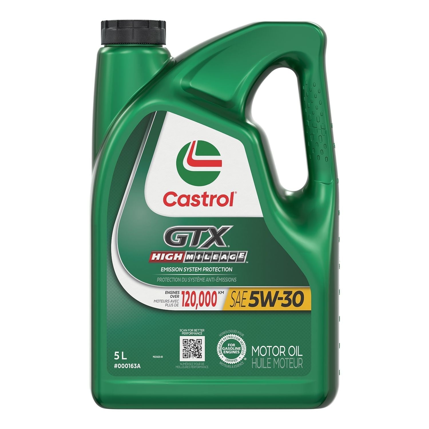 GTX High Mileage 10W30 Conventional Engine/Motor Oil, 5-L G1S2 - product image 1