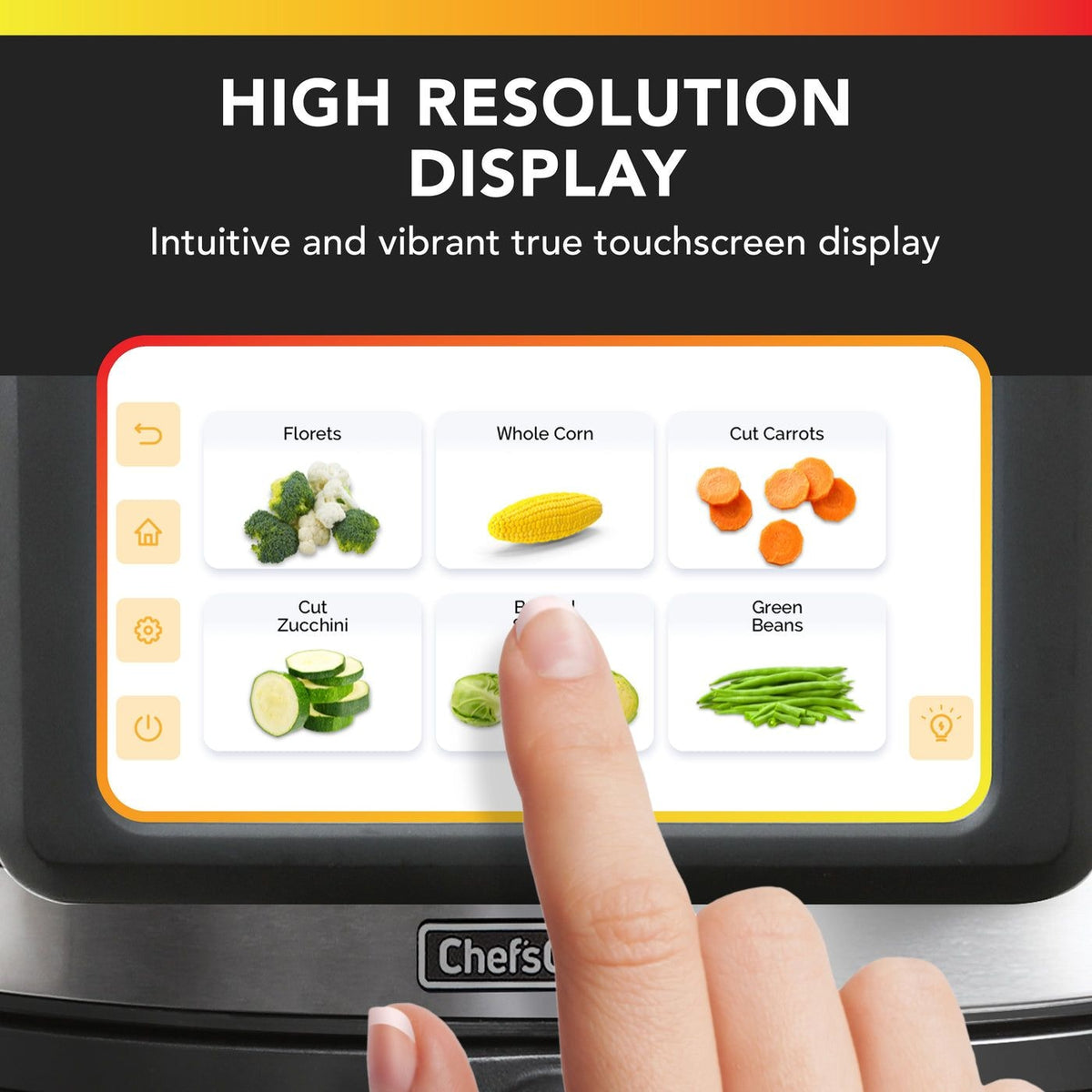 Air Fryer with TFT Touchscreen Display, 7-qt I6M9 - product image 8