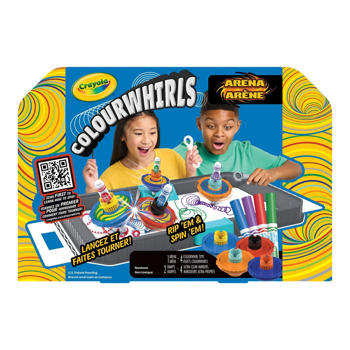 Colourwhirls 4-Player Arena Set for Ages 6+ E6K3 - product image 1