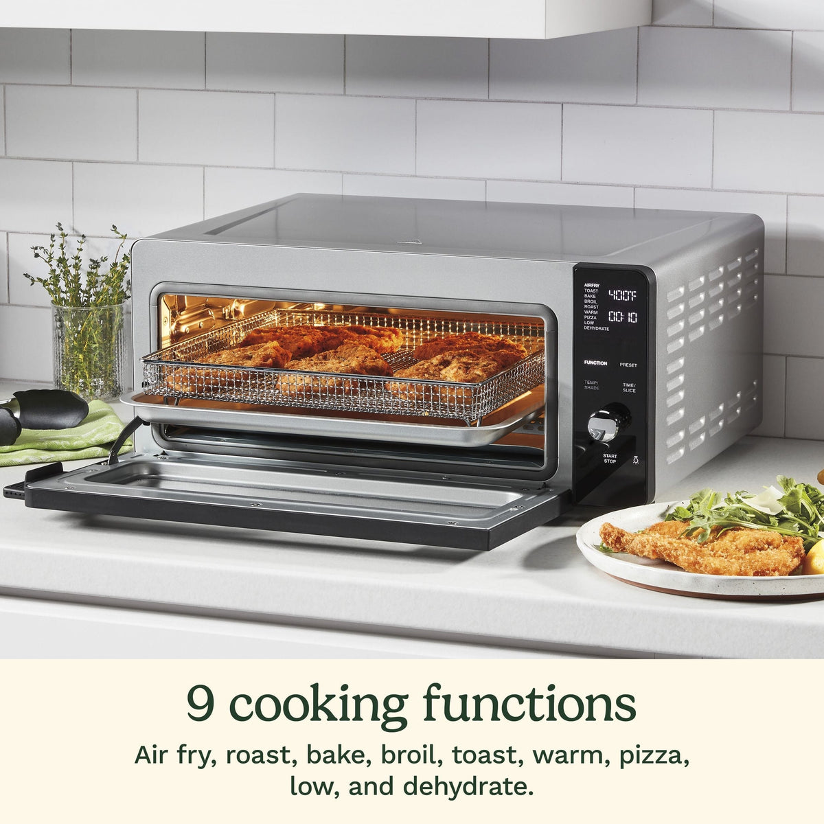 1800W Large Flip Up Air Fry Toaster Oven Y9E1 - product image 5