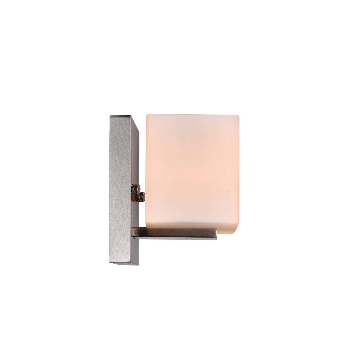 Lighting Cristini 1-Light Nickel Bathroom Sconce D2J1 - product image 3