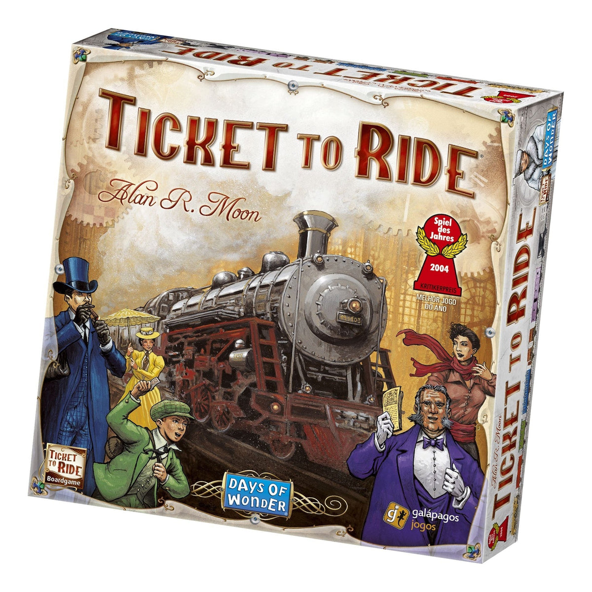 Of Wonder Ticket To Ride, Railway Train Adventure Family Board Game Set, Ages 7+ A6K4 - product image 1
