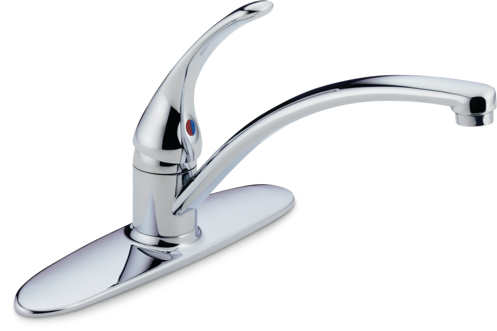 Faucet Principals Single Handle Kitchen Faucet, Chrome C9J7 - product image 2