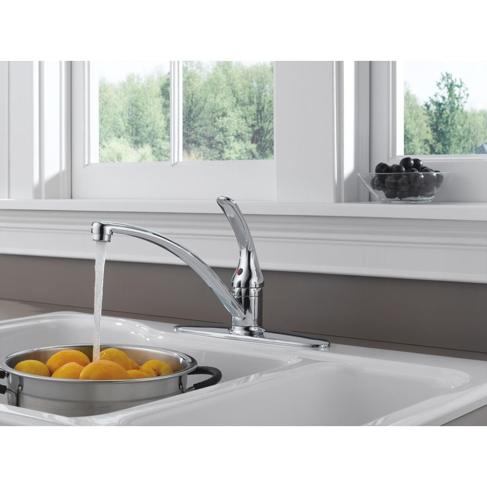 Faucet Principals Single Handle Kitchen Faucet, Chrome C9J7 - product image 3