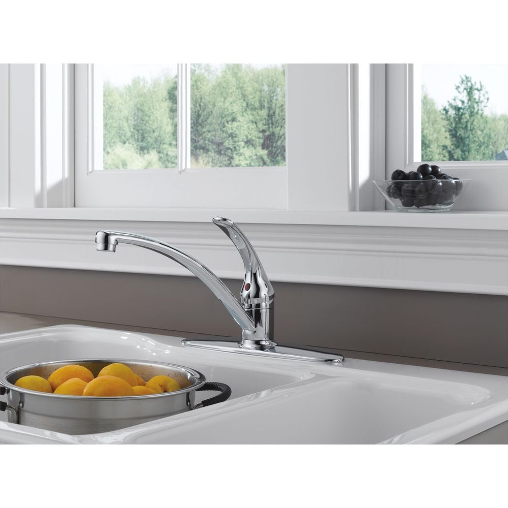 Faucet Principals Single Handle Kitchen Faucet, Chrome C9J7 - product image 4