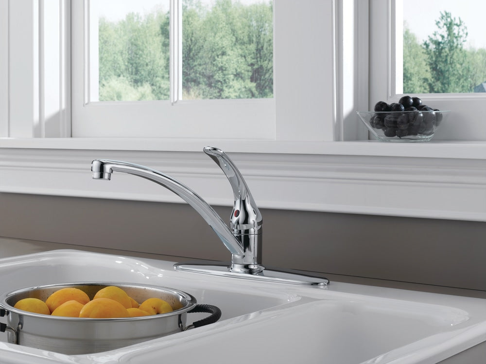 Faucet Principals Single Handle Kitchen Faucet, Chrome C9J7 - product image 6