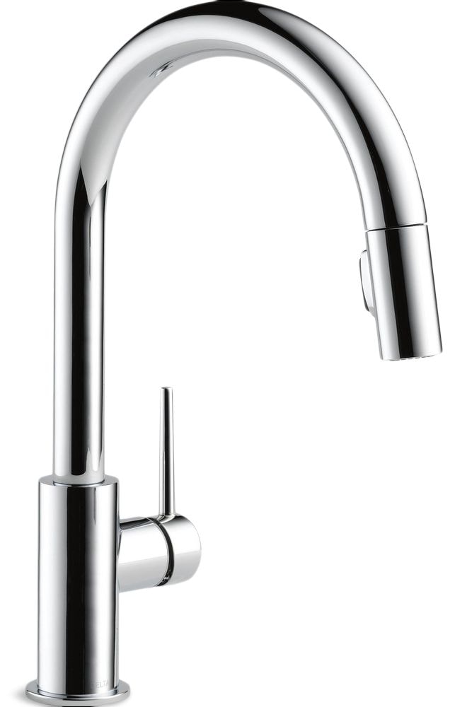 Faucet Trinsic Single Handle High Arc Pull Down Sprayer Kitchen Faucet, Assorted Finishes R7J8 - product image 1
