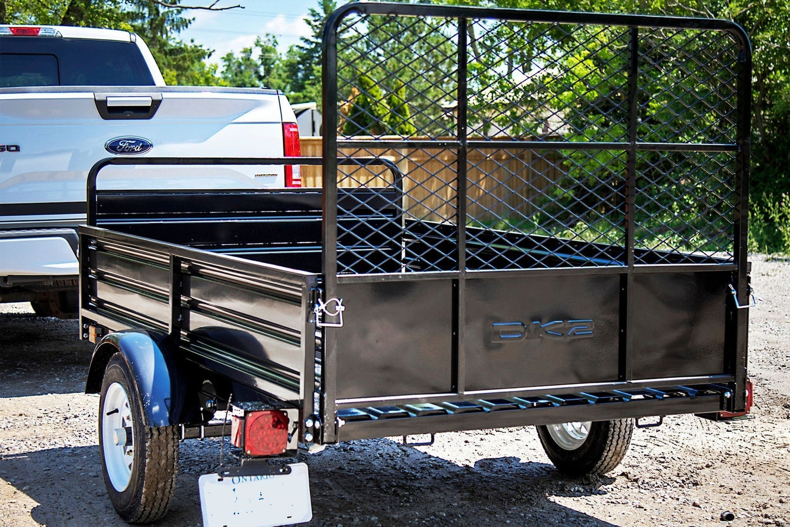 K2 Mighty 5x7 Multi-Utility Boxed Trailer with Drop Down Gate J3B7 - product image 8