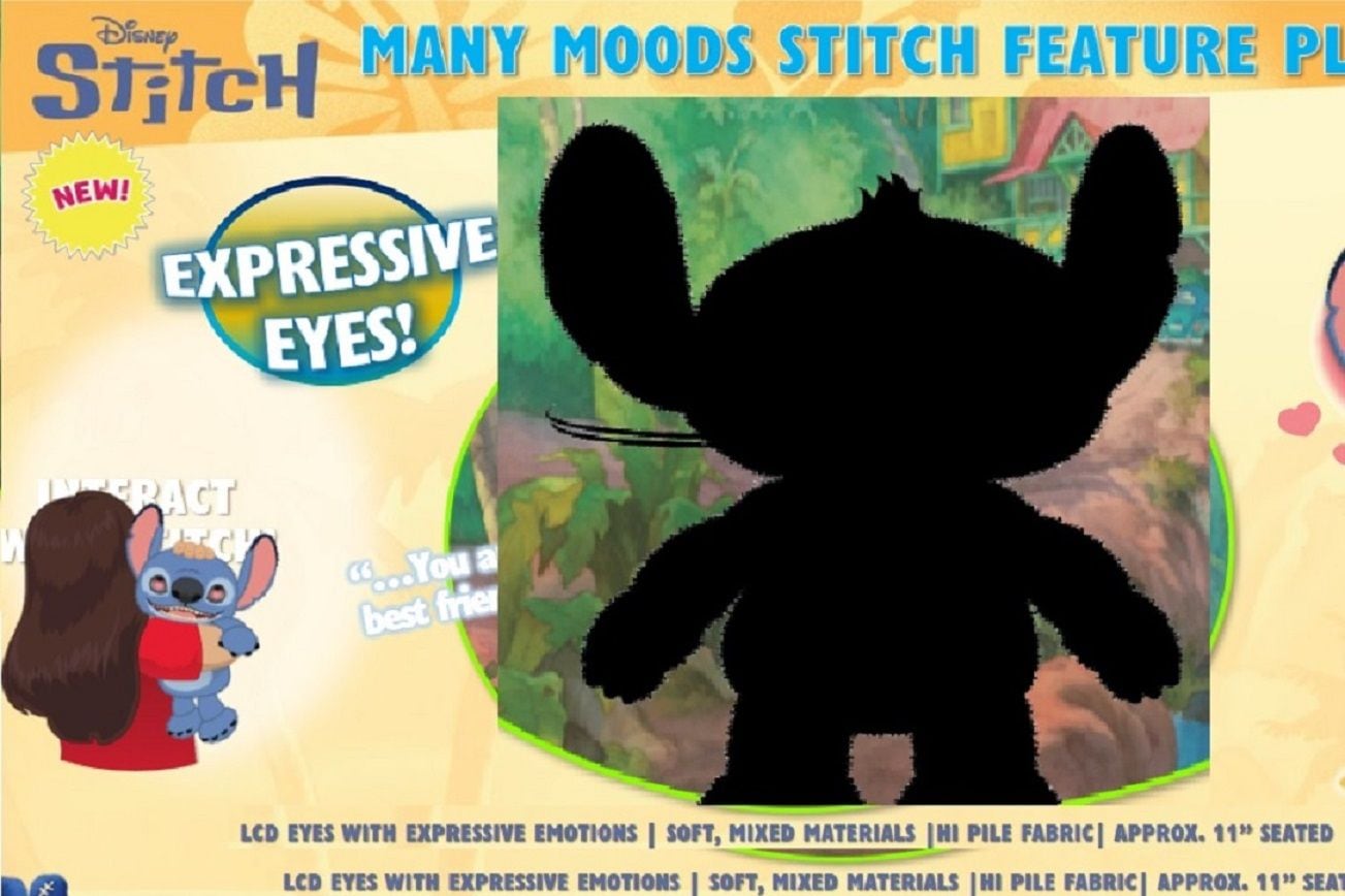 Lilo and Stitch Feature Interactive Plush, 11-in B5Y3 - product image 2