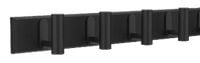 4 Hook Rack, Black F7S4 - product image 1