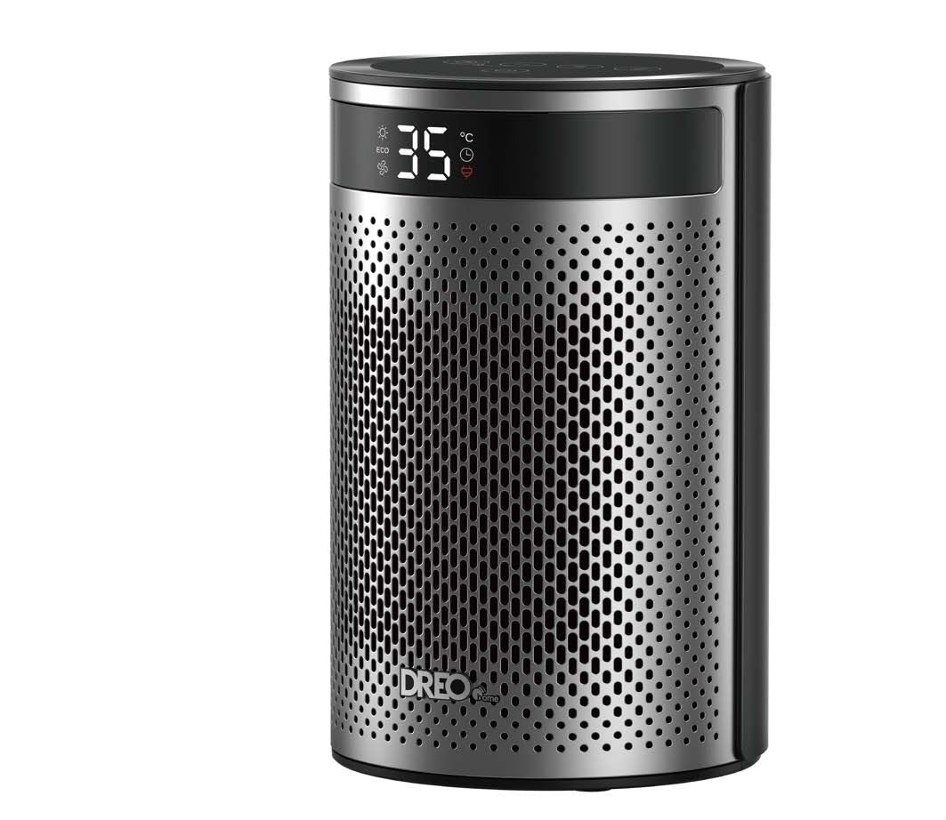 Home 1500W Portable Indoor Ceramic Heater with Remote, Black V3C0 - product image 1