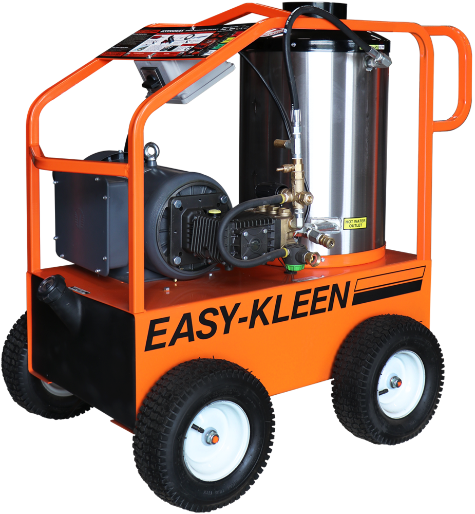 Commercial 3000 PSI 3.5 GPM Hot Water Wheeled Electric Pressure Washer F6V6 - product image 1