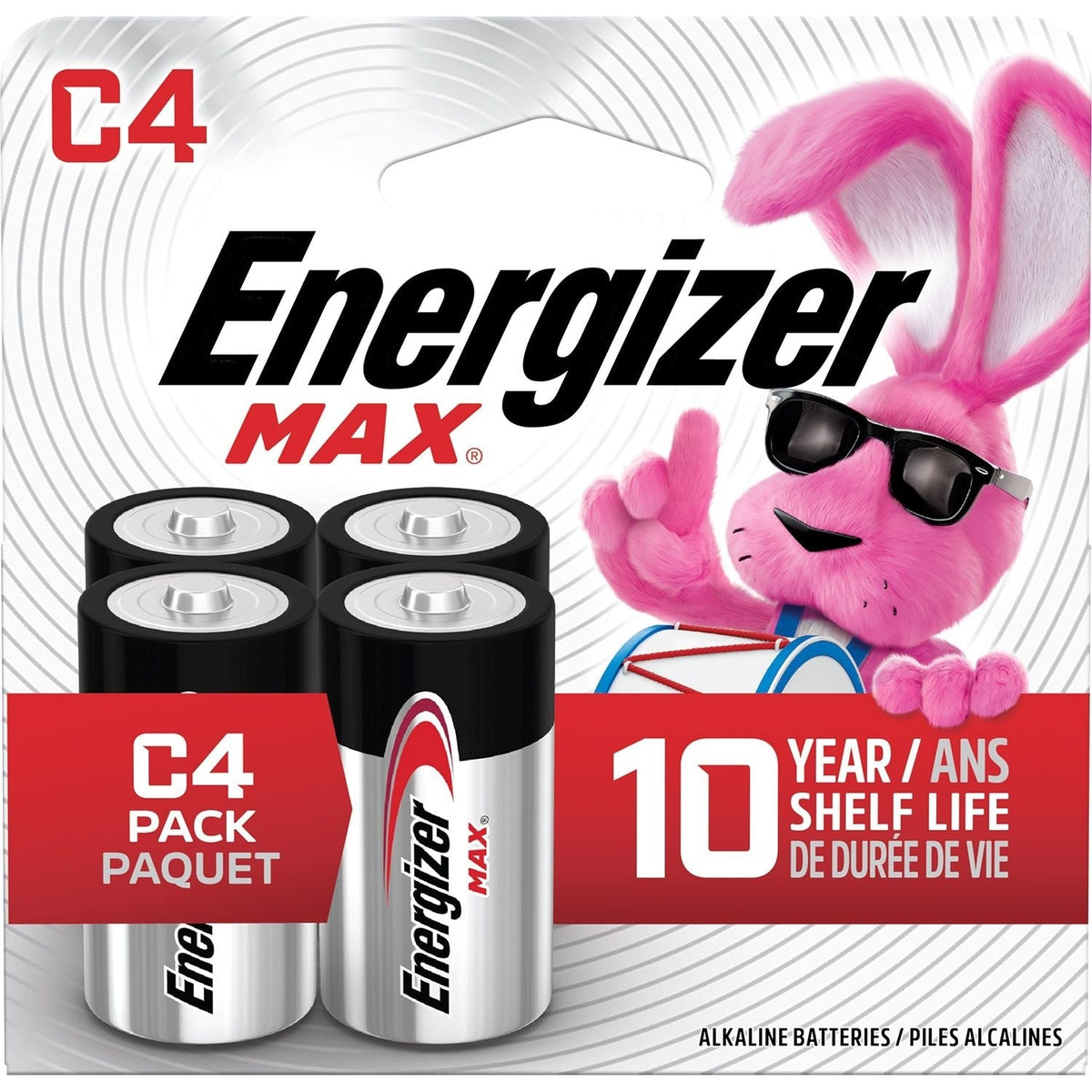 Max4-pk C Alkaline Batteries, Long Lasting, All Purpose B0C0 - product image 3