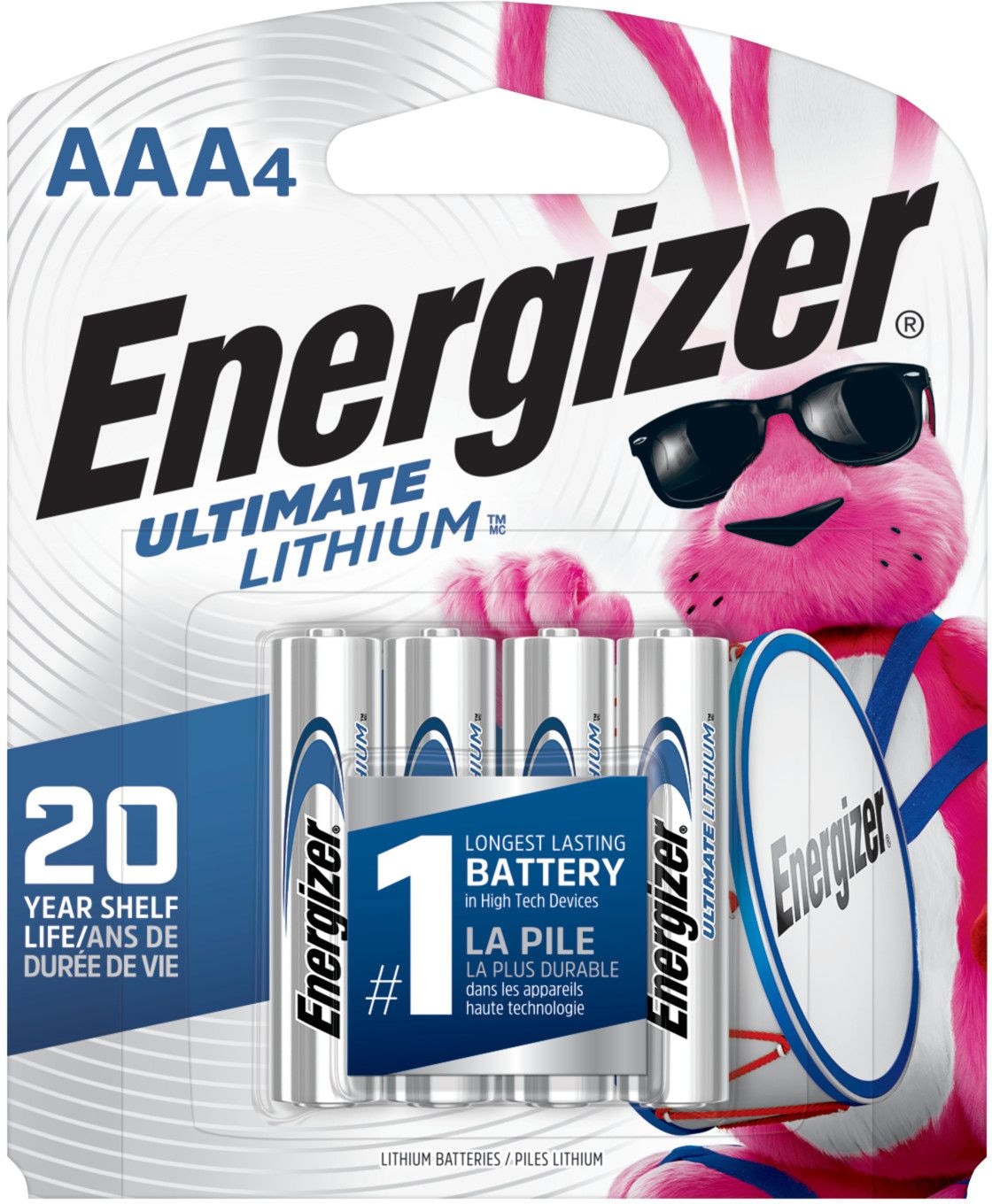 Ultimate Lithium AAA Batteries, 4-pk O2W1 - product image 2