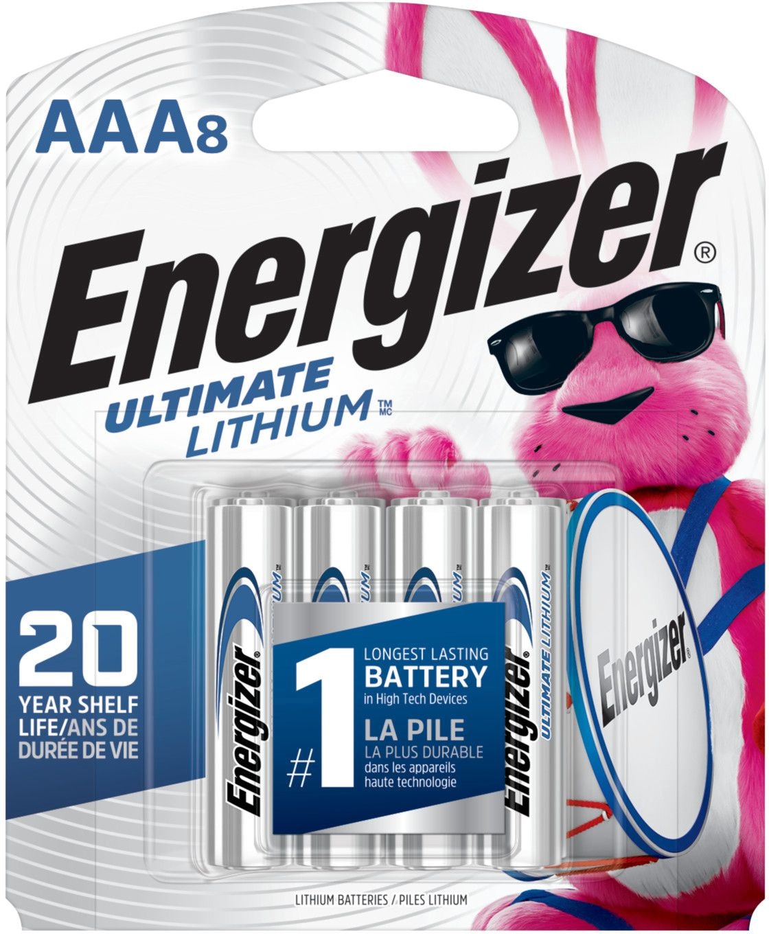 Ultimate Lithium AAA Batteries, 8-pk S5S5 - product image 2