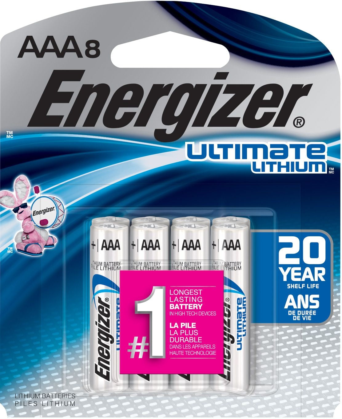 Ultimate Lithium AAA Batteries, 8-pk S5S5 - product image 3