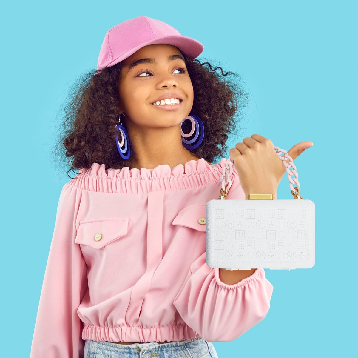 Girls Purse Makeup Case, Pink Z6E8 - product image 3
