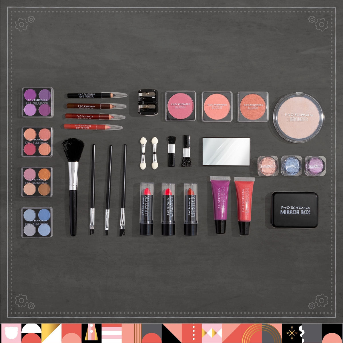 Girls Ultimate Makeup Artist Set, 30 Piece, Pastel Pink V9J0 - product image 4