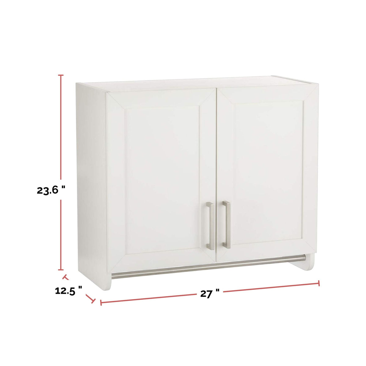 2-Door Wall Laundry Cabinet, White R4Q7 - product image 6
