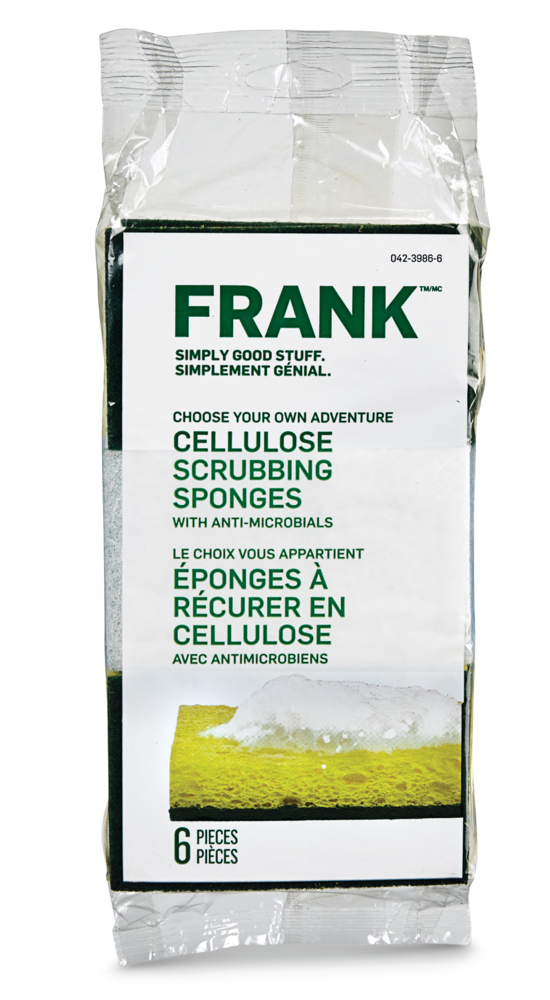 Cellulose Scrub Sponge, 6-pk N1U2 - product image 1