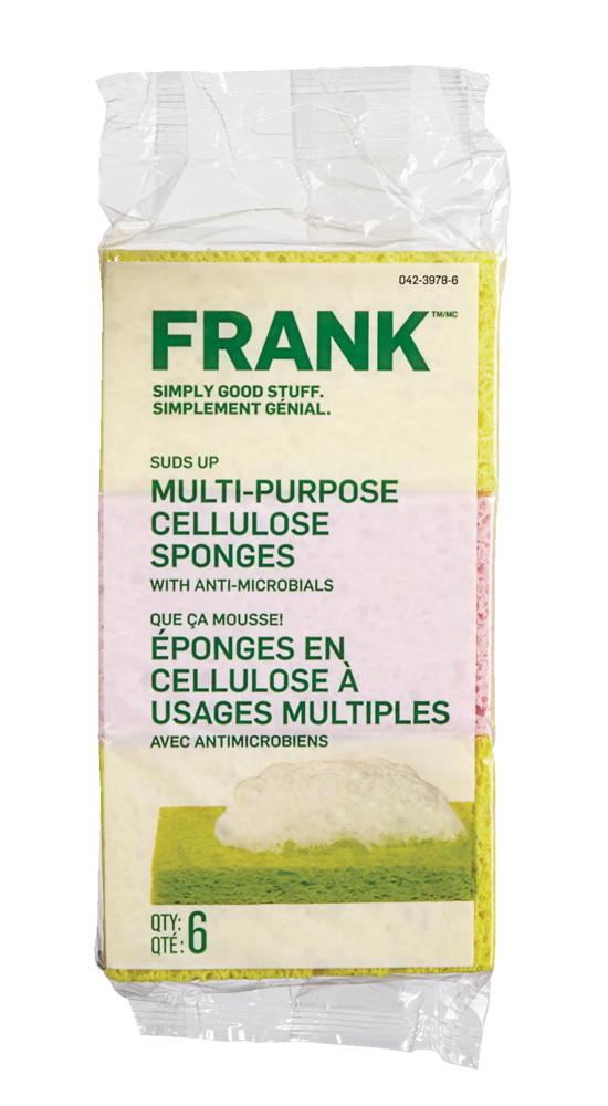 Multi-Purpose Cellulose Sponge, 6-pk Q2A4 - product image 1