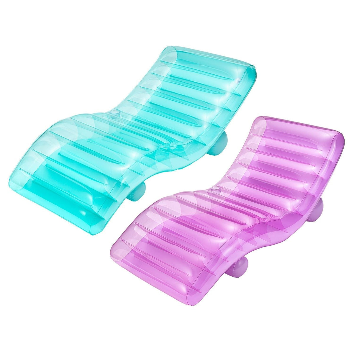 FunChaiser Pool Lounger, 2-in-1 Valve, Ages 14+ W7X2 - product image 1