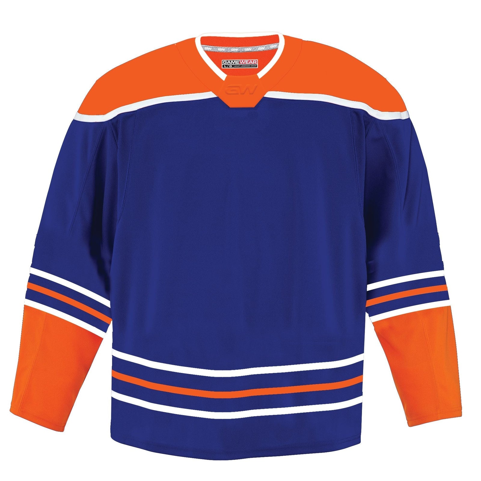 8500 Pro Team Hockey Jersey, Junior, Edmonton Oilers Home Colours, Various Sizes W5B9 - product image 1